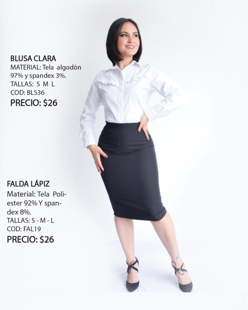 FALDA LAPIZ