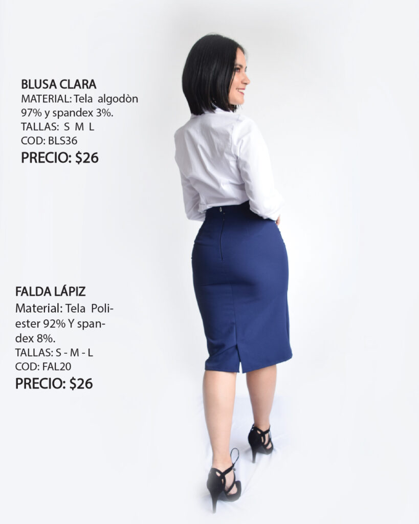 FALDA LAPIZ